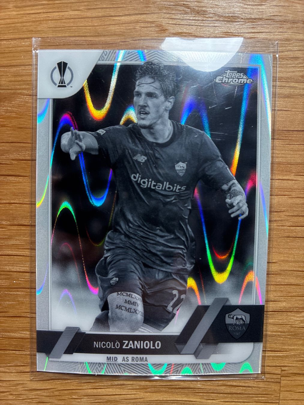 Topps Carte collezionabili: Topps Chrome Nicolo Zaniolo BW Raywave – Usato da Solothurn venduto da MegaDaggi