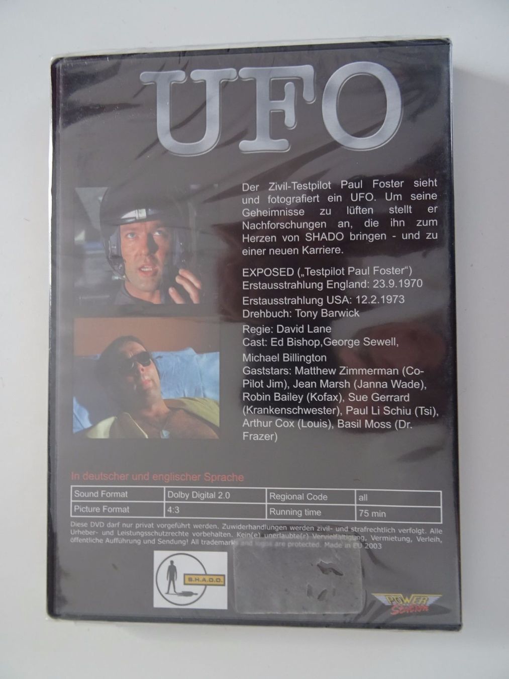 Tutti i DVDs: UFO - Testpilot Paul Foster – Nuovo e nell'imballaggio originale da Erstfeld venduto da Mario_boe0 1
