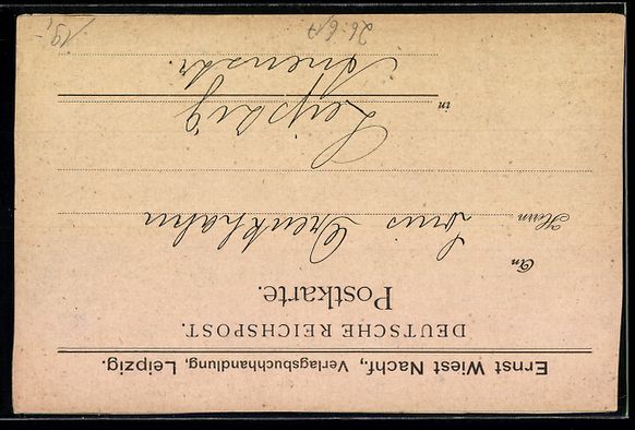 Cartoline postali: Handgemalt: Mann mit Wasserpfeife in tra – Usato da Berlin venduto da bartko-reher 1