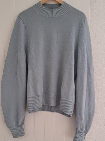 Eisblauer Strickpullover von COS, Gr. L