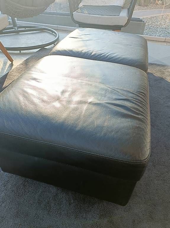 Stressless Poltrone: Stressless Echtledersessel schwarz mit Holzplatte – Usato da Grabs venduto da cmbo79 3