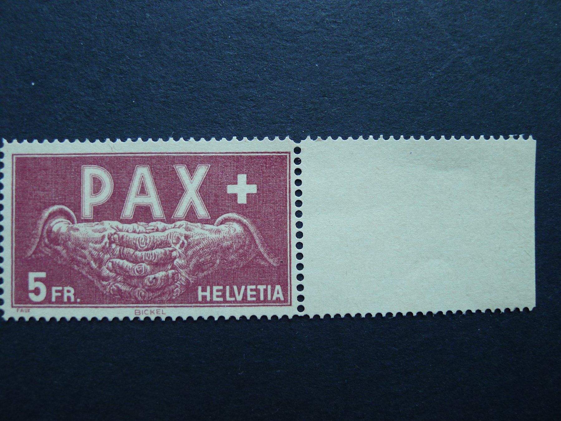 Tutti i francobolli: 1945 Nr. 273 postfrische Fälschung – Usato da Dagmersellen venduto da wyss1982