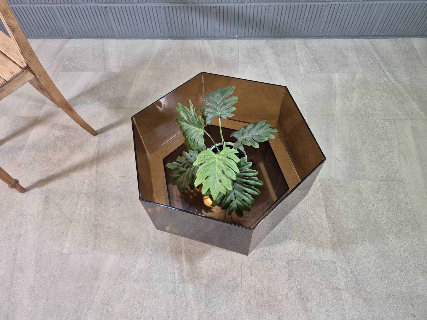 Vasi per fiori: 6 Eck Plexiglas Acryl Blumentopf Blumentrog Pflanzentrog – Usato da Nottwil venduto da Wondewa-Shop 4