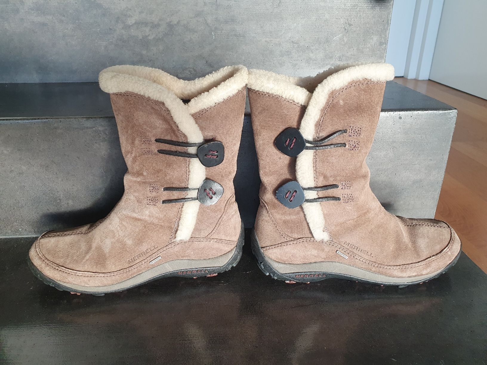 Merrell Scarpe da donna: Merrell Yarra Waterproof Winterstiefel Gr. 38.5 – Usato da Villars-sur-Glâne venduto da richardette 3