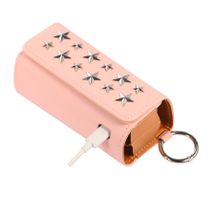 NEUES Etui für IQOS Iluma - rosa mit silber Sternen - 222557