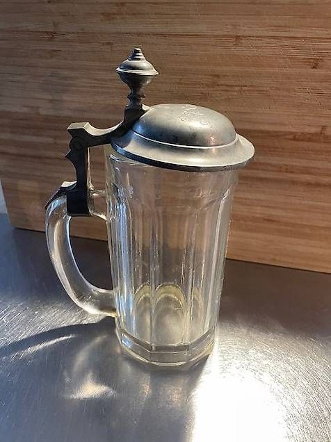 Bicchieri: Antiker Bierkrug "Gib Sorg" – Usato da Allschwil venduto da ale_l5pz