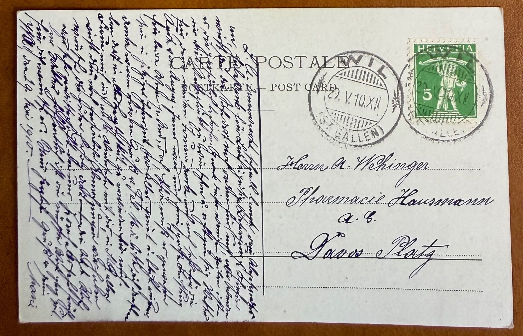 Cartes postales: Estavayer - Le Château 1910 – D'occasion à Lutry par Ediego 1