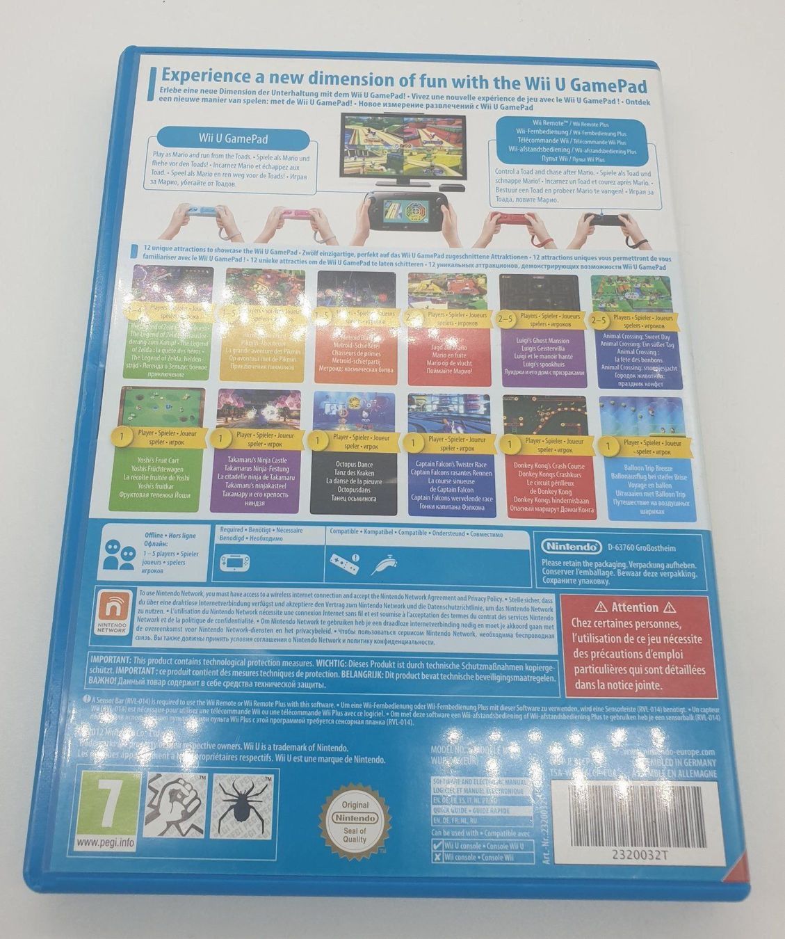 Nintendo Spiele: Nintendoland wiiu – Gebraucht aus Genève von Cardtreasure 2