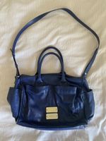 Sac bandoulière Chloé cuir bleu