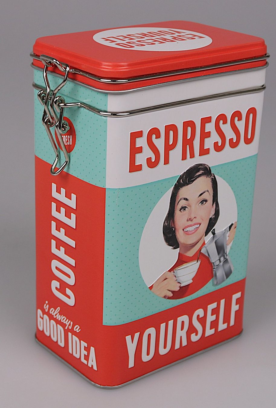 Autres décorations & accessoires: Blechdose/ Kaffeedose Retro Motiv – D'occasion à Volketswil par brockipfannenstil