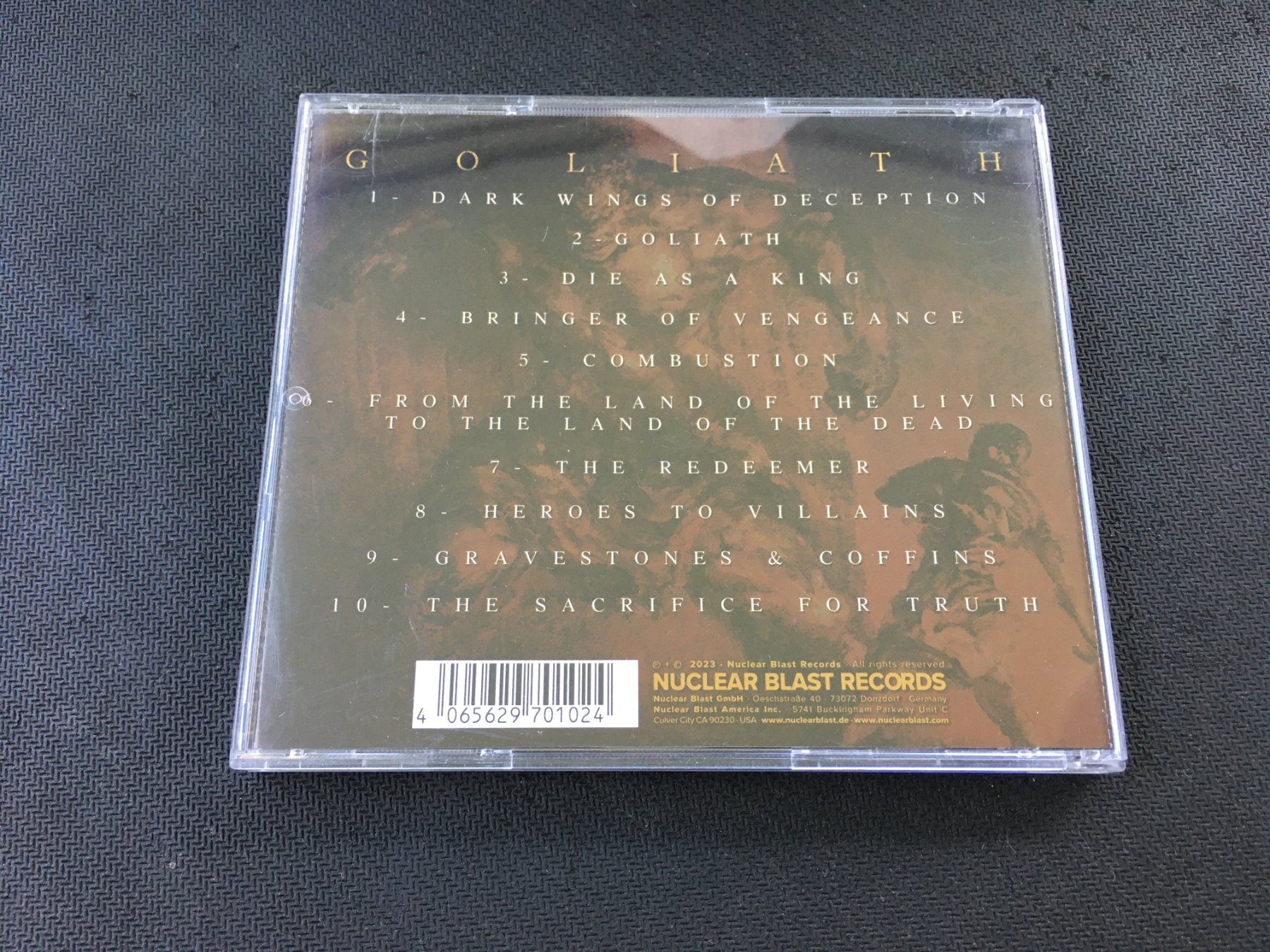 CDs: Kataklysm - Goliath -CD- – D'occasion à St.Gallen par MedienJoe 2