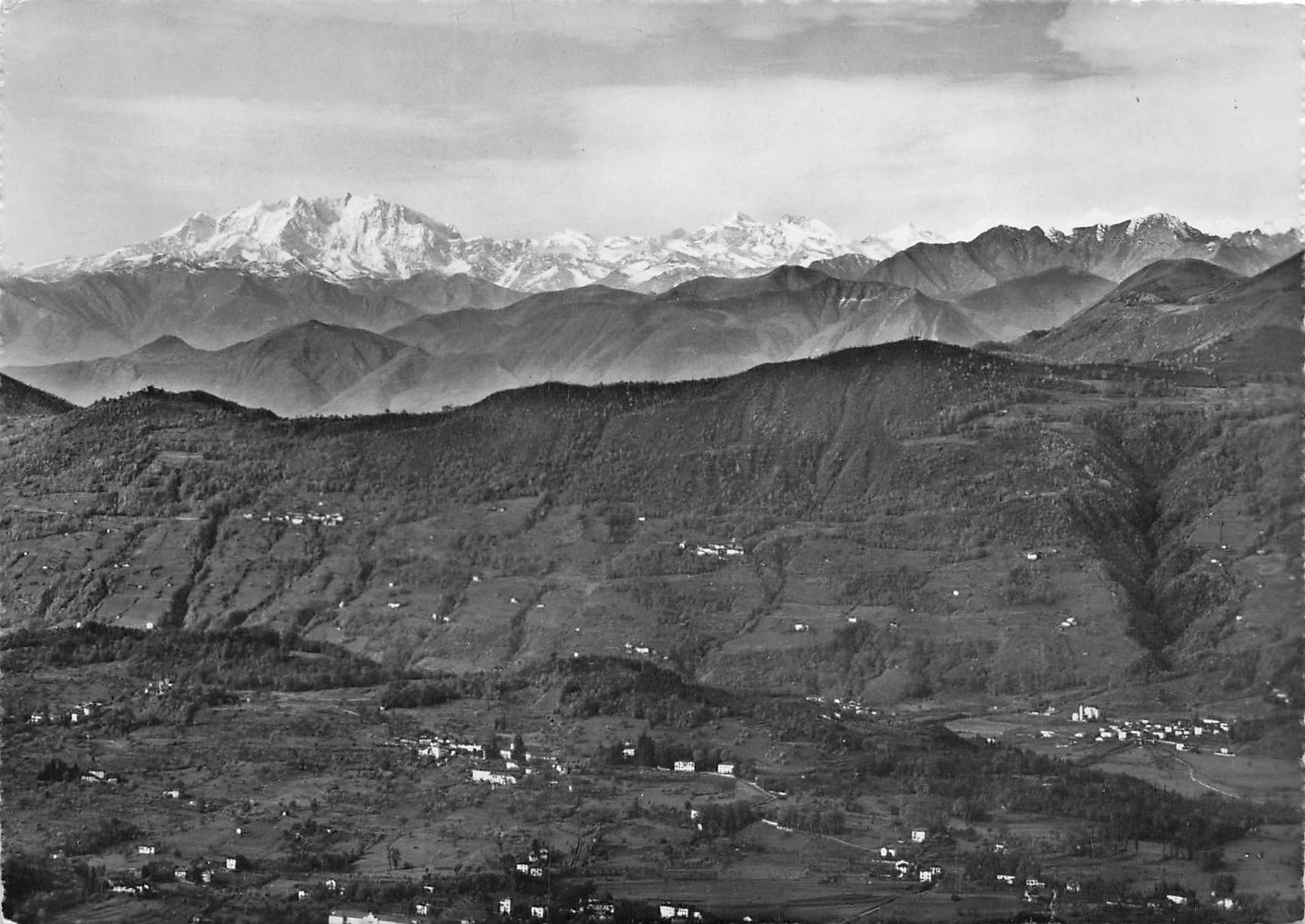 Cartoline postali: Monte Bre Lugano formato grande – Usato da Biasca venduto da Blenio71