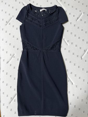 Robe Morgan noir dentelle détails taille S bon état
