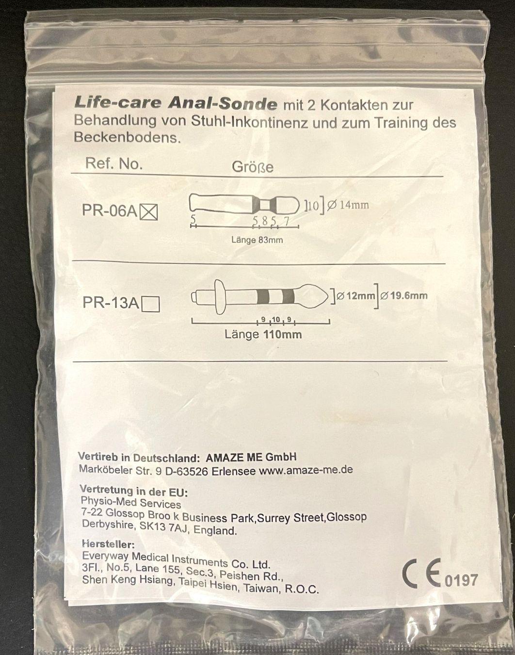 Dispositivi per massaggi: Sonde -  PR-06A – Nuovo e nell'imballaggio originale da Oftringen venduto da Vucki 1