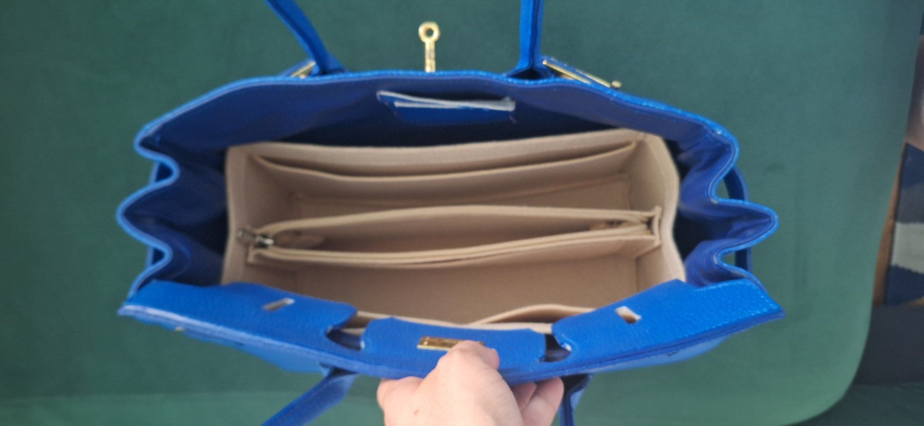 Borse da donna: Blaue stylische Tasche – Usato da Zürich venduto da If4 5