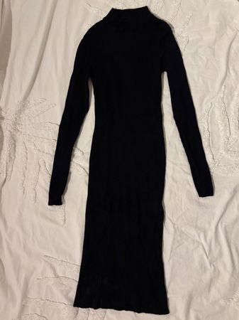 Turtleneck Strickkleid
