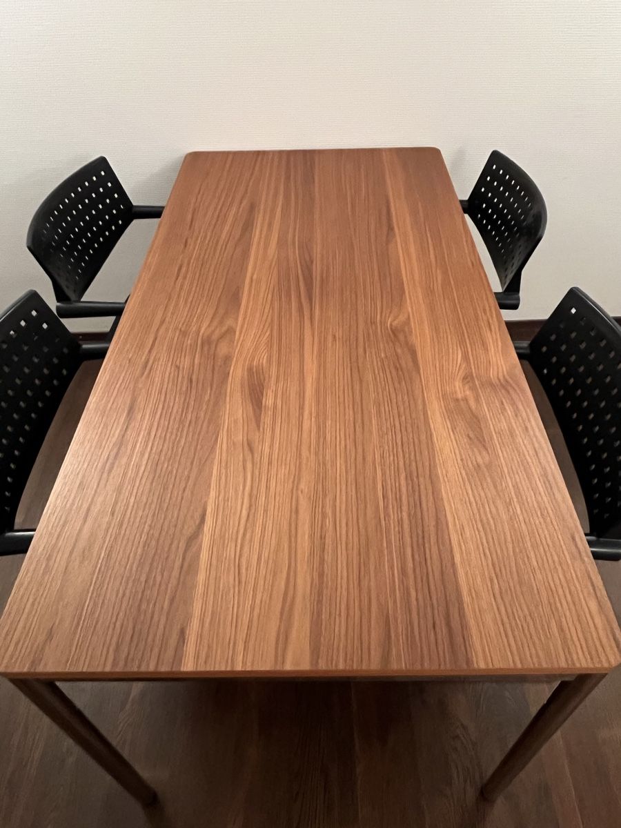 Schreibtische: Bürotisch chrom mit Holzplatte – Gebraucht aus Stäfa von Wasinger 2