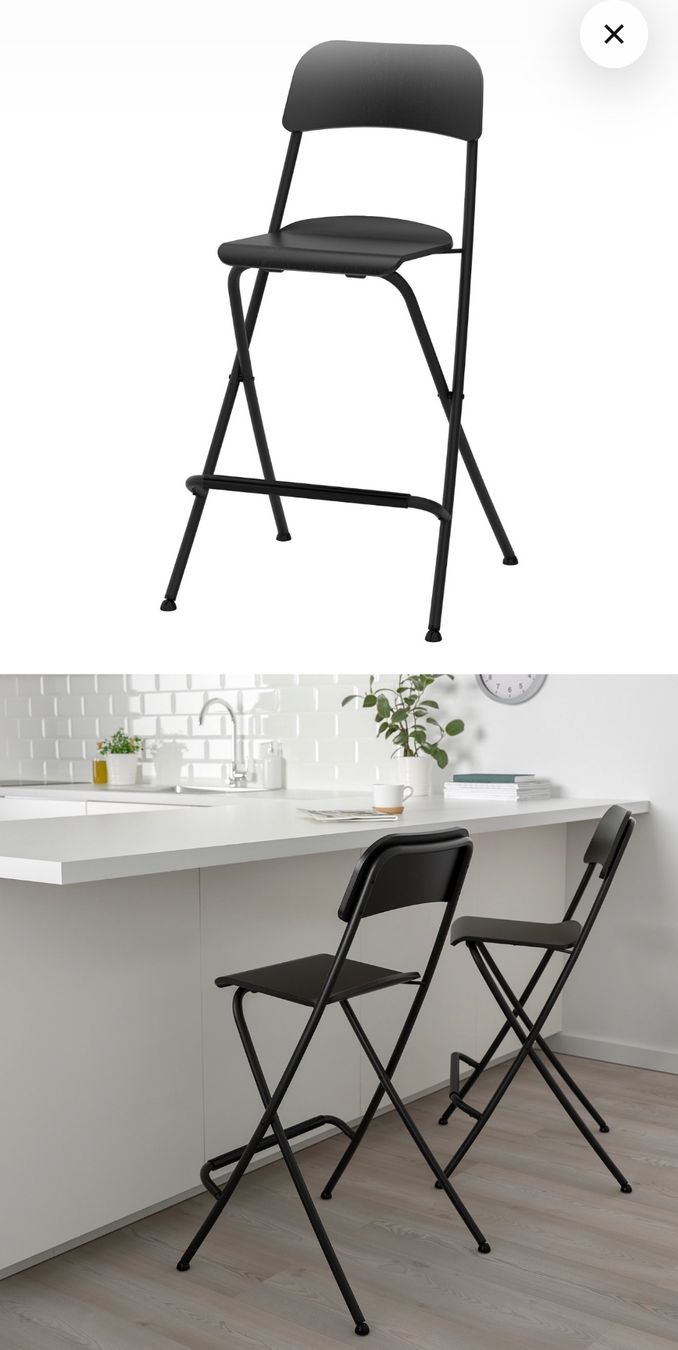 Ikea Hocker: IKEA Franklin Barhocker 2 Stk. – Neu (gemäss Beschreibung) aus Rotkreuz von NicLep 1