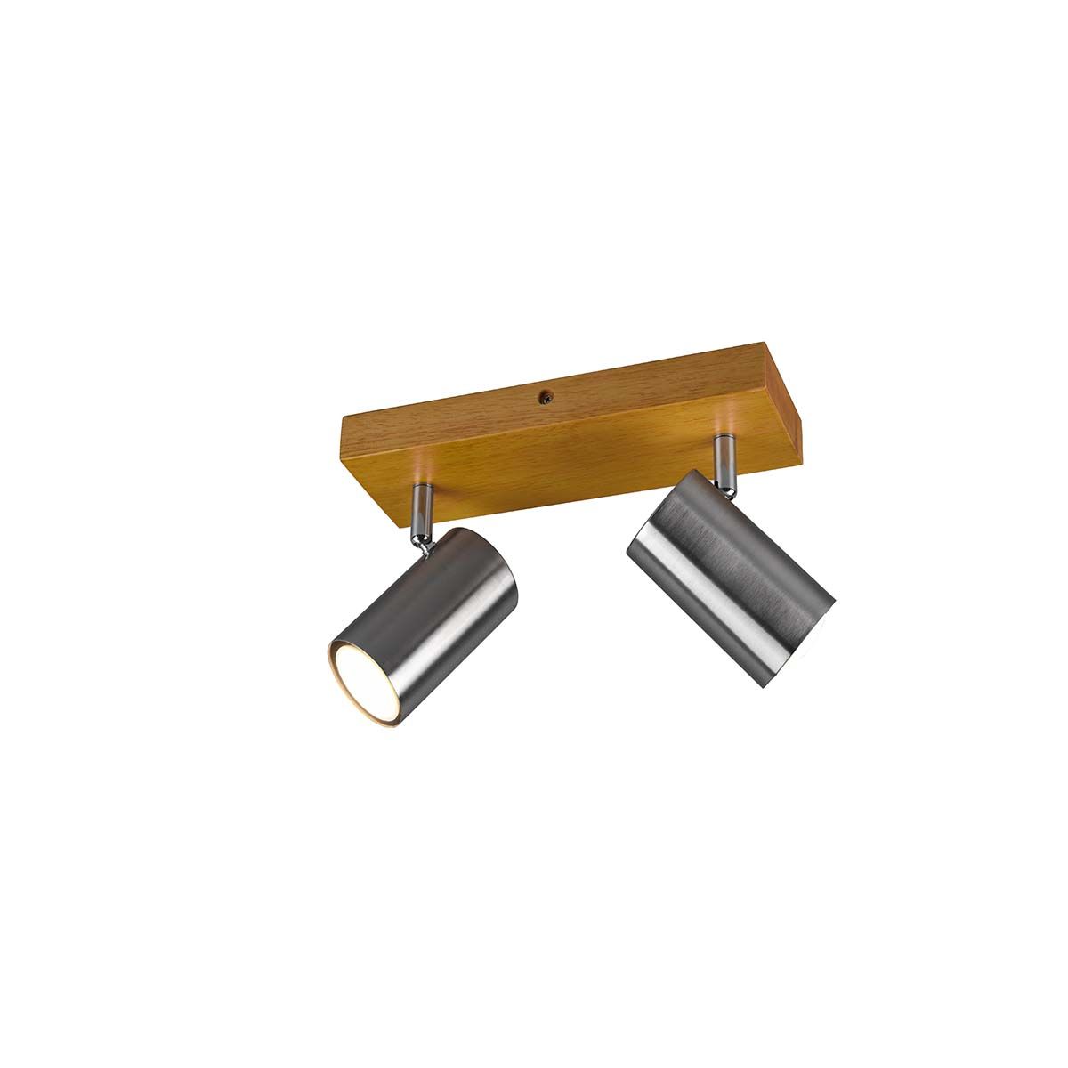 Lampade: Deckenleuchte, 2 Strahler, Holzelement – Nuovo (secondo la descrizione) da Kreuzlingen venduto da Smart-Light 5