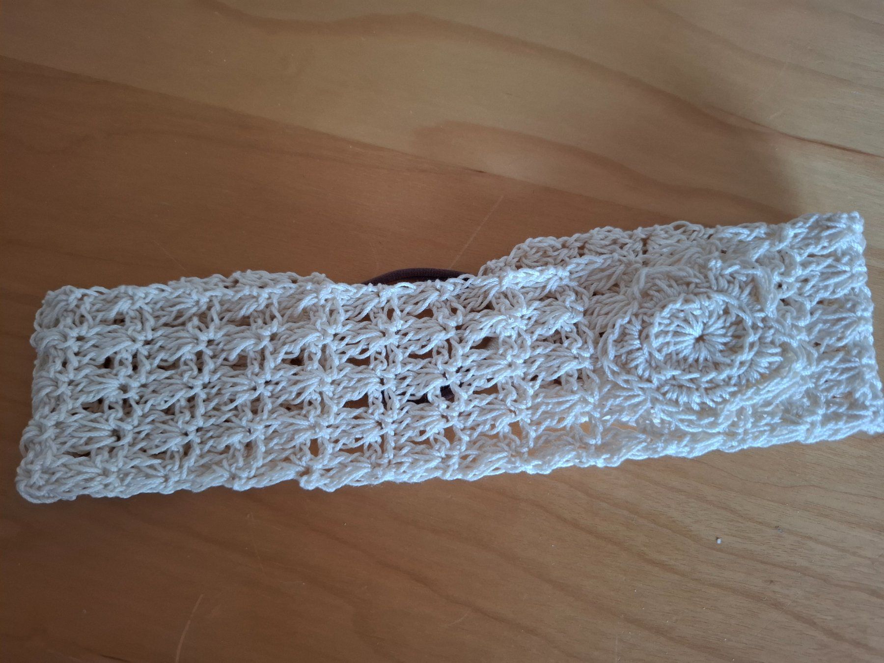 Nastri decorativi: Haarband Band Baumwolle Beige neu – Nuovo (secondo la descrizione) da St.Gallen venduto da LaMiSa 1