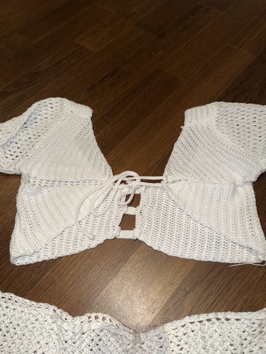 Lotti di vestiti: Weisses Strick-Set, Grösse S – Nuovo (secondo la descrizione) da Zug venduto da miami88mami 4