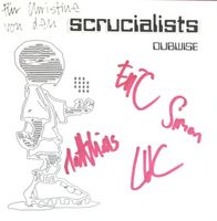The Scrucialists CH-Band Autogramm signiert Karte 12x12cm
