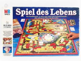 MB - Spiel des Lebens 1980s Klassiker Vintage Brettspiel OVP