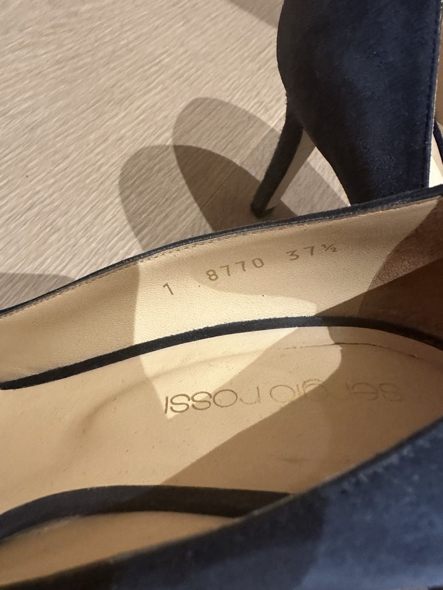 Sergio Rossi Damenschuhe: Sergio Rossi Pumps, dunkelblau, Gr. 37.5 – Gebraucht aus Kilchberg ZH von 2nd.Life 4