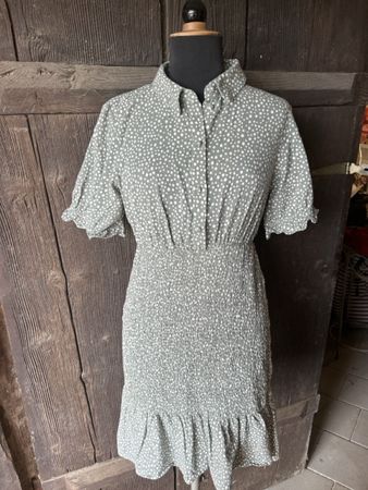 Damen Kleid Vero Moda Tupfen Gr.  M
