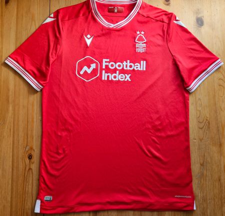 Nottingham Forest Trikot Macron Gr. XXL England Fussball