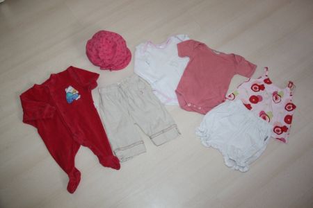 Babypaket Mädchen 62-68 (mit Marken)