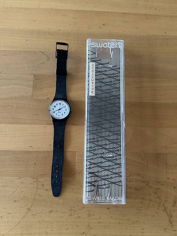 Orologi: Puristisches SWATCH-Modell – Usato da Bäch SZ venduto da Captein