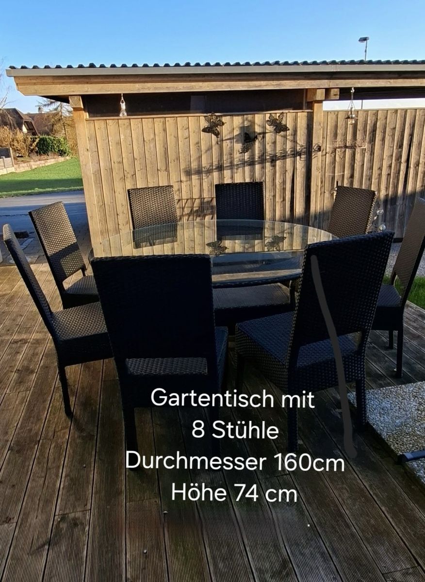 Tischset: Gartentisch Garnitur – Gebraucht aus Schwadernau von Mike127