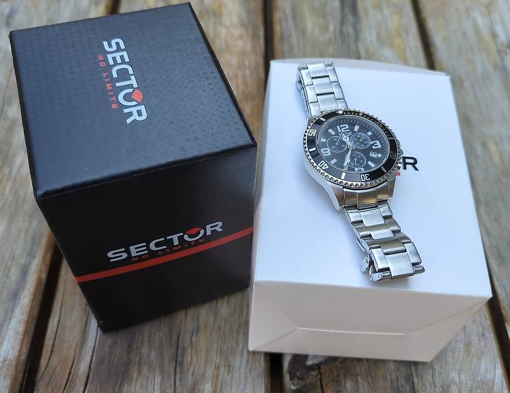 Orologi: Sector No Limits Marine 230 Chronograph R3273661025 – Usato da Zürich venduto da a25_vj72