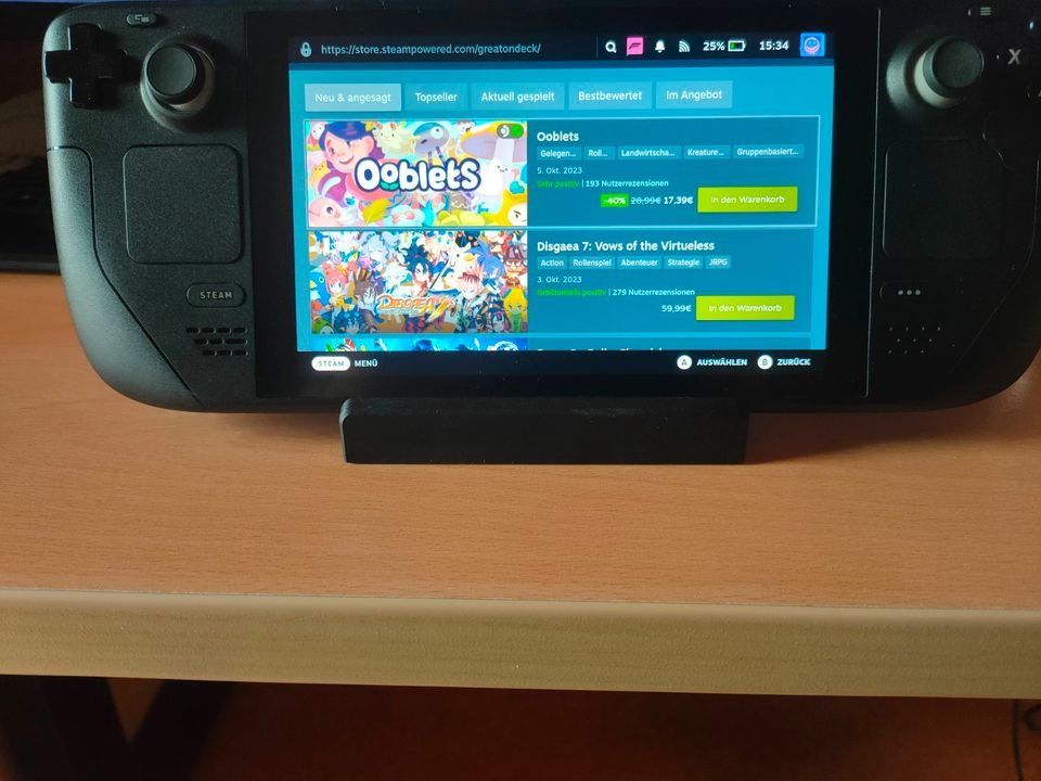 Valve Steam Deck 512 GB NVMeSSD + Docking Station Kaufen auf Ricardo