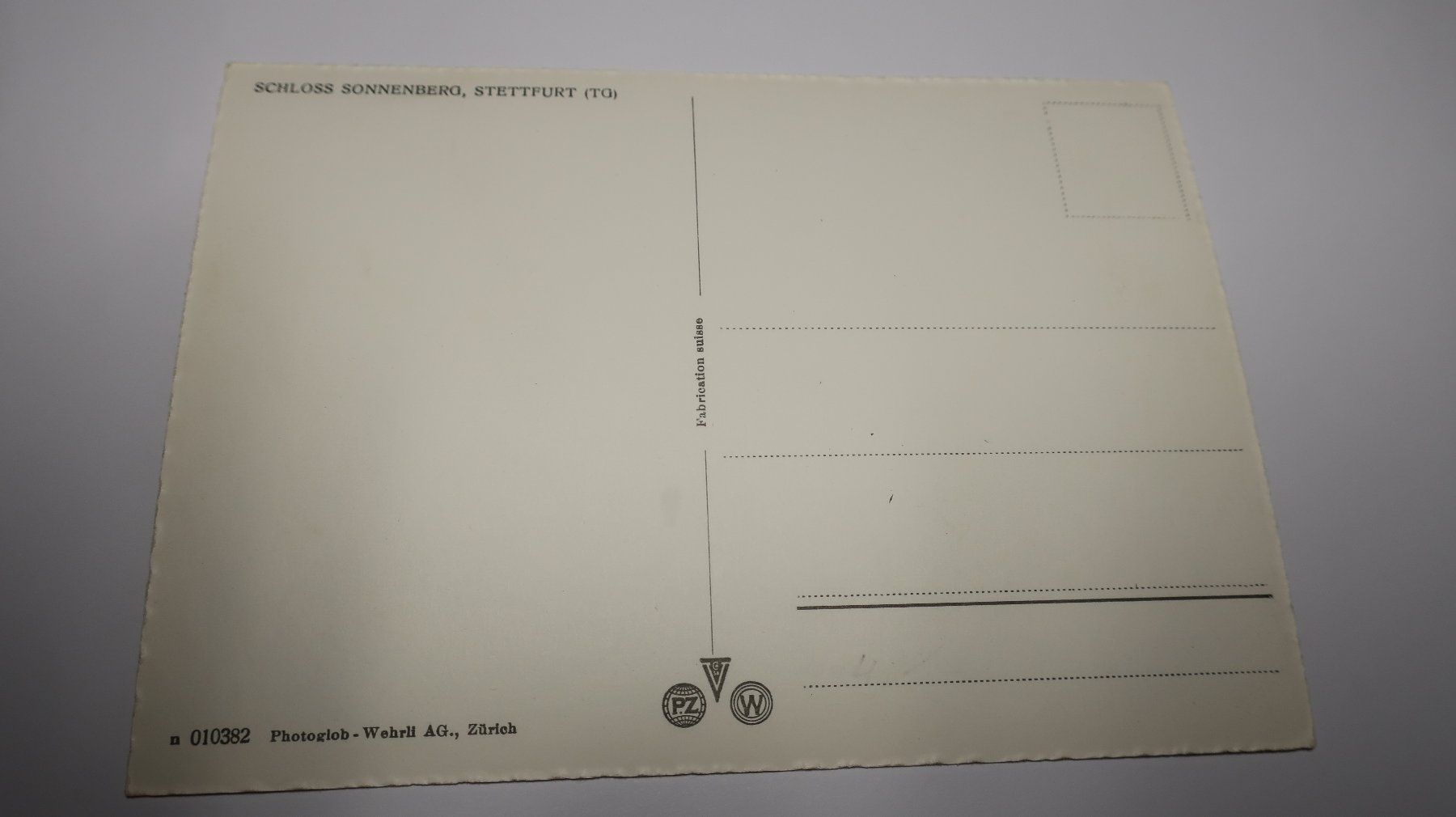 Cartoline postali: Schloss Sonnenberg Steffurt (TG) – Usato da Cormoret venduto da Pascalll2001 2
