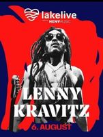 2 billets Lakelive Lenny Kravitz, Louane et d'autres