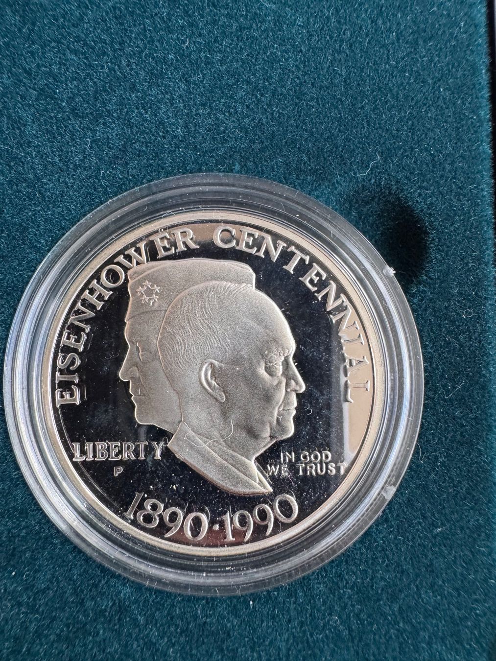 Tutti le monete: Eisenhower Centennial Silber Dollar 1990, Proof, Full Set! – Usato da Ebikon venduto da Dmasterx 1