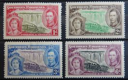 Southern Rhodesia British Kat. 38-41 * 1937