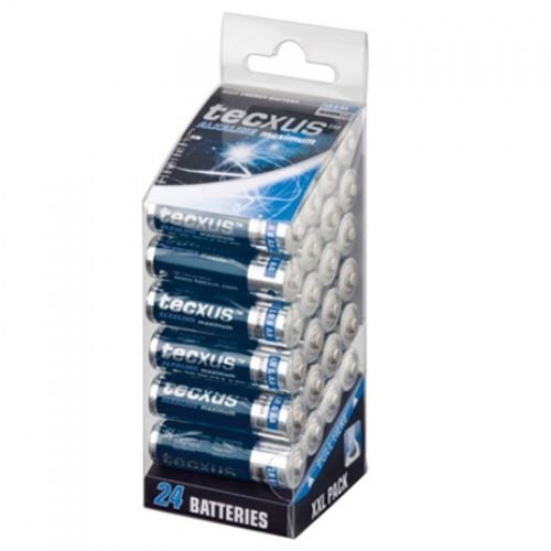 Caricatori & Batterie: 24er Sparpack Mignon AA LR6 UM3 Alkaline – Nuovo e nell'imballaggio originale da Hünenberg venduto da Akkushop-Schweiz 3