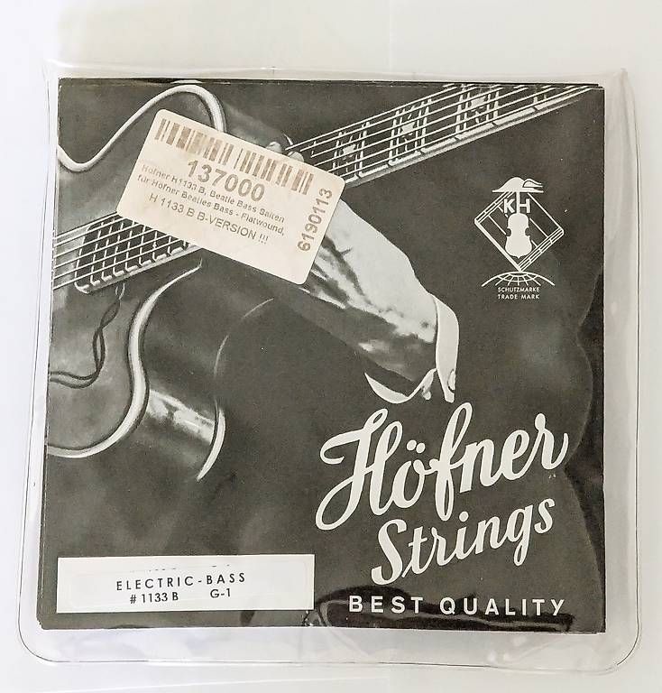 Strumenti musicali: Cordes de basse HÖFNER HCT1133 B, basse électrique 4 cordes – Nuovo e nell'imballaggio originale da Torny le Grand venduto da cla_w6np