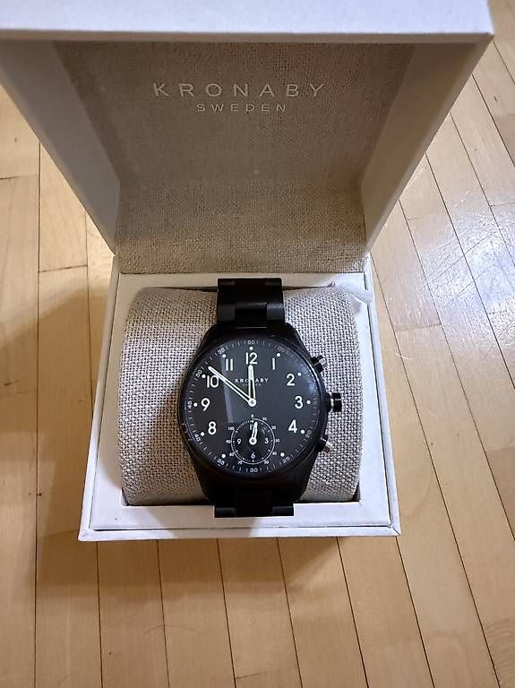 Smartwatch: Kronaby Apex Black Smartwatch – Usato da Scherzingen venduto da polini42 1