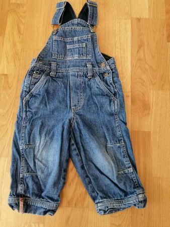 Latzhose gefüttert, Gr. 86