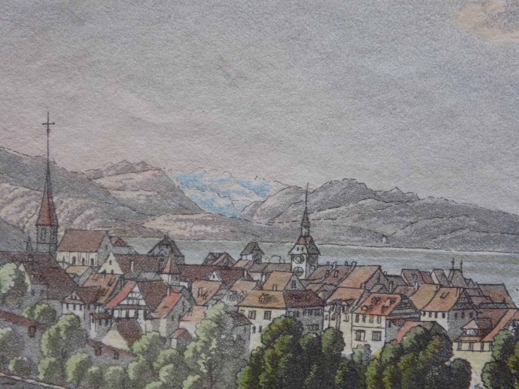 Gravures: Zug koloriert – D'occasion à Risch par Rischli15 9