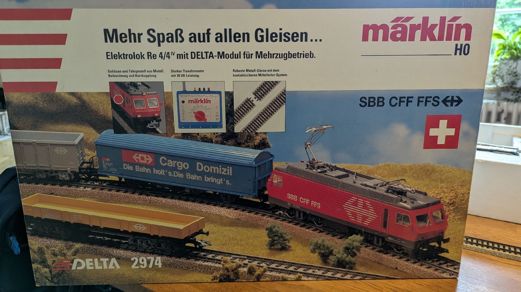 Märklin Modellini di ferrovie: Märkli Modeleisenbahn Starterset – Difettoso da Frick venduto da meier1984