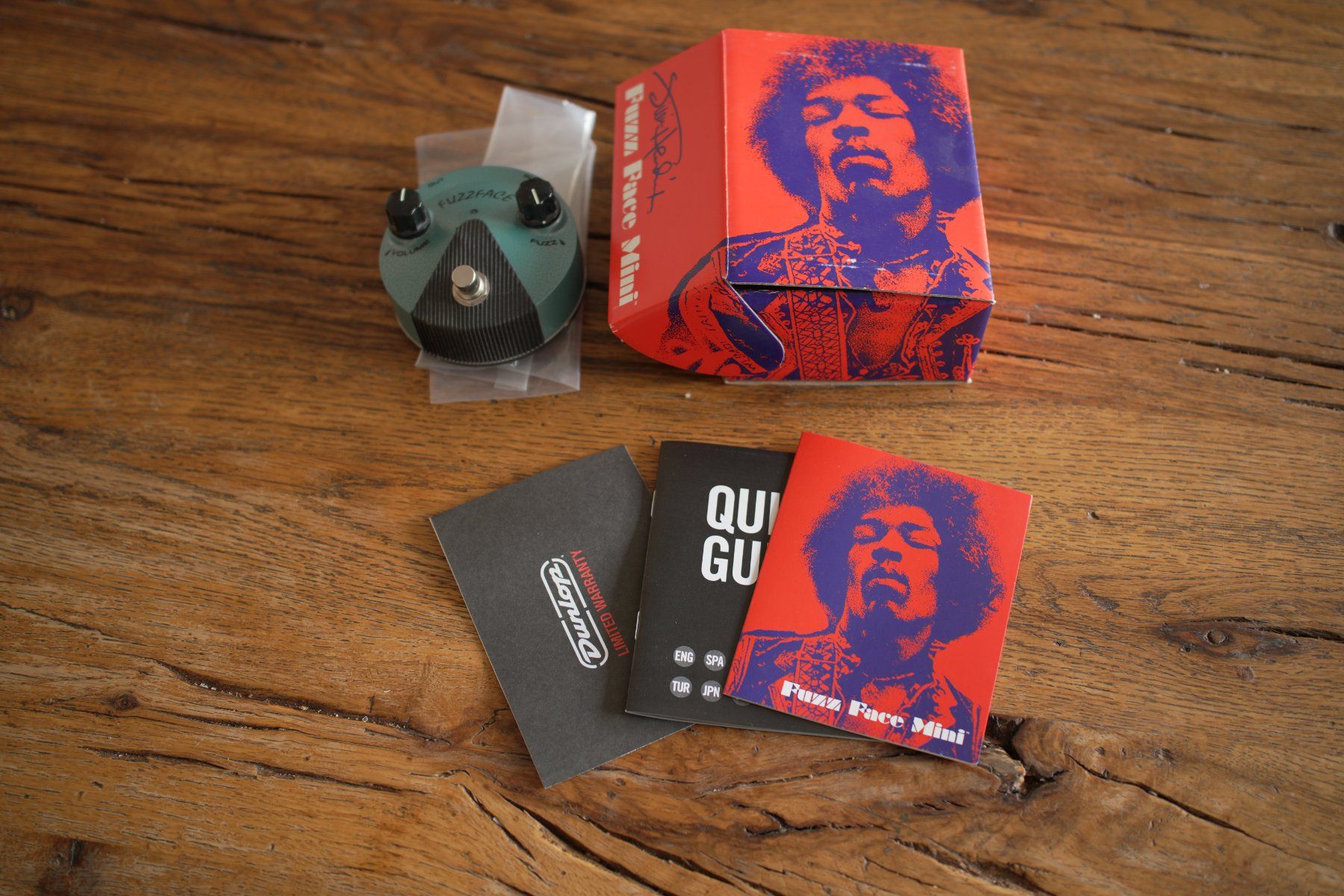 Strumenti musicali: Dunlop FFM3 Fuzz Face Mini Jimi Hendrix – Usato da Liebefeld venduto da pistolriver 2