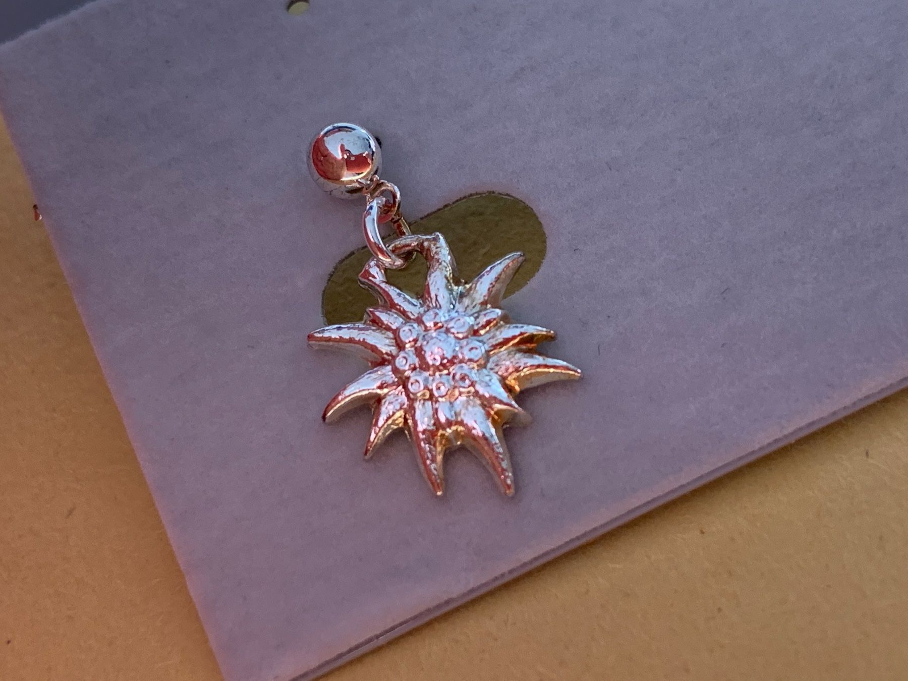 Ohrringe & -stecker: Ohrhänger Edelweiss silbrig – Neu (gemäss Beschreibung) aus Dittingen von Bellevista 3