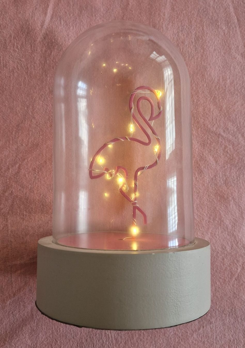 Tutte le decorazioni: Flamingo im Glas beläuchtet – Usato da Frauenfeld venduto da jgh_gx6v