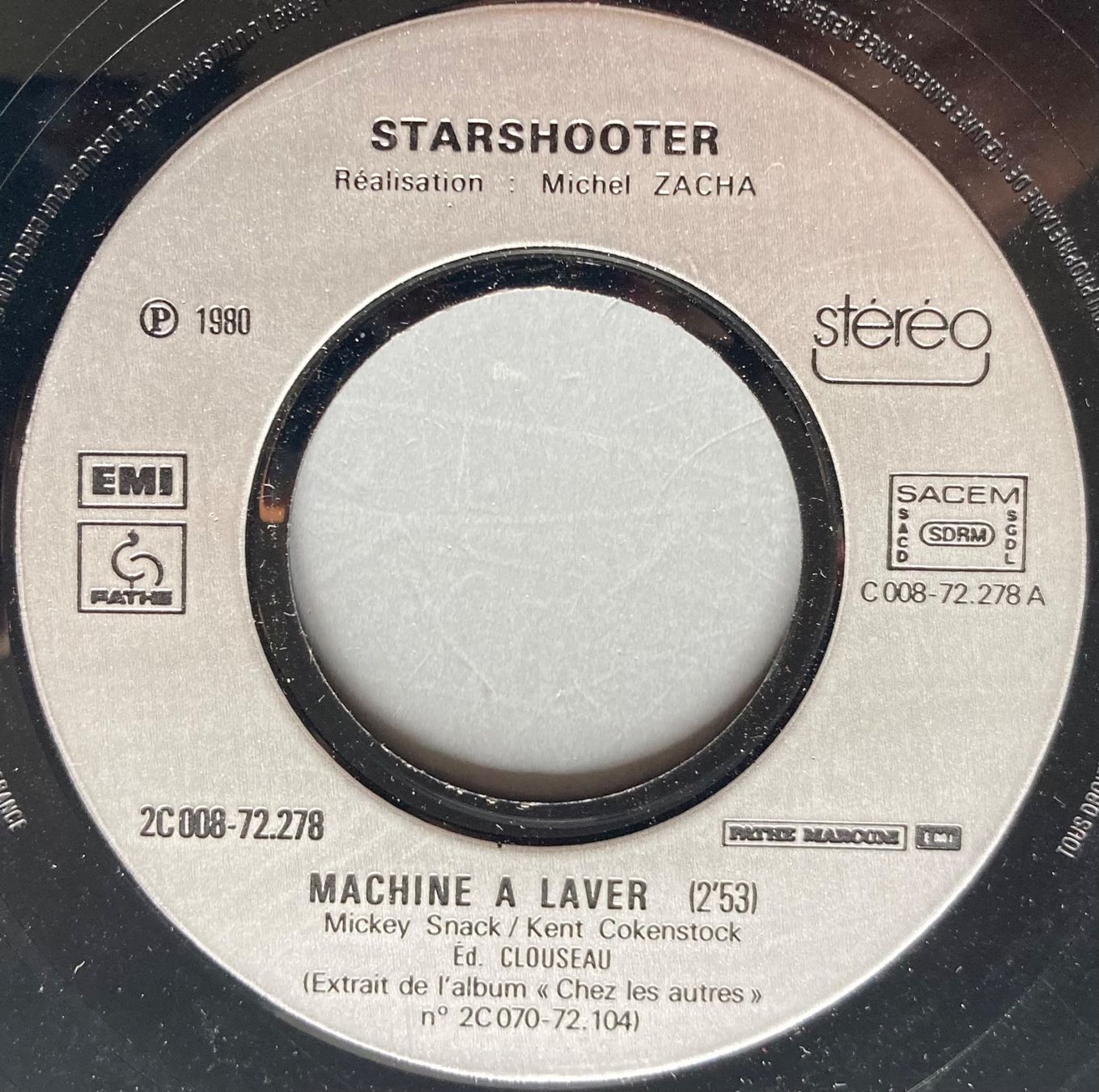 Vinyles: STARSHOOTER - MACHINE A LAVER – D'occasion à Poliez-Pittet par Newtown-Records 2
