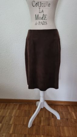Schöner Globus Essential Wildlederjupe - Gr. 40